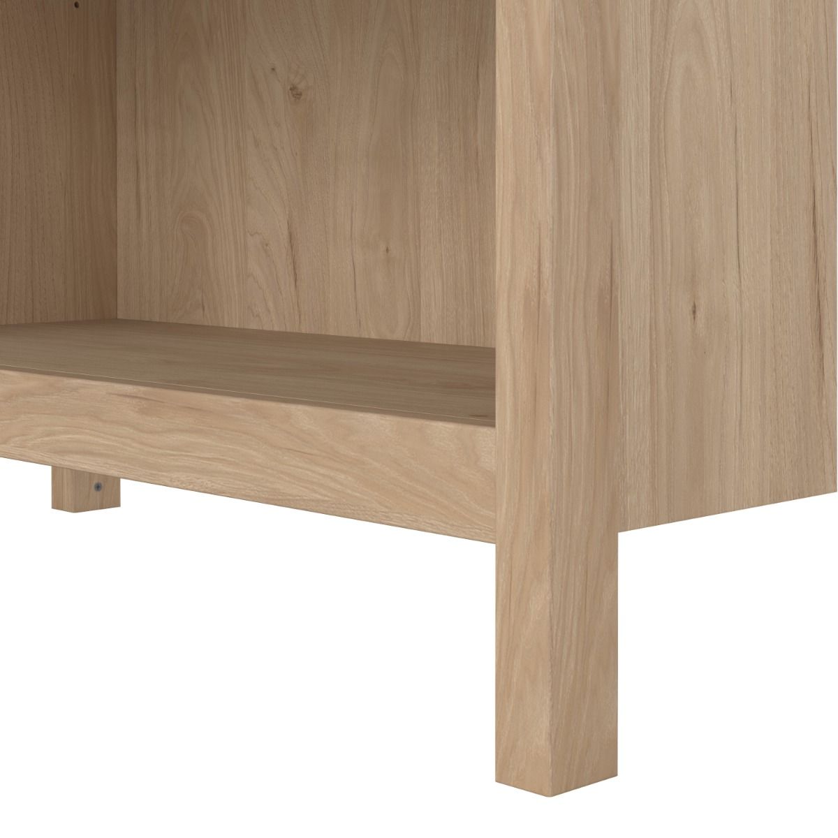 Barcelona Bookcase In Jackson Hickory Oak - Price Crash Furniture