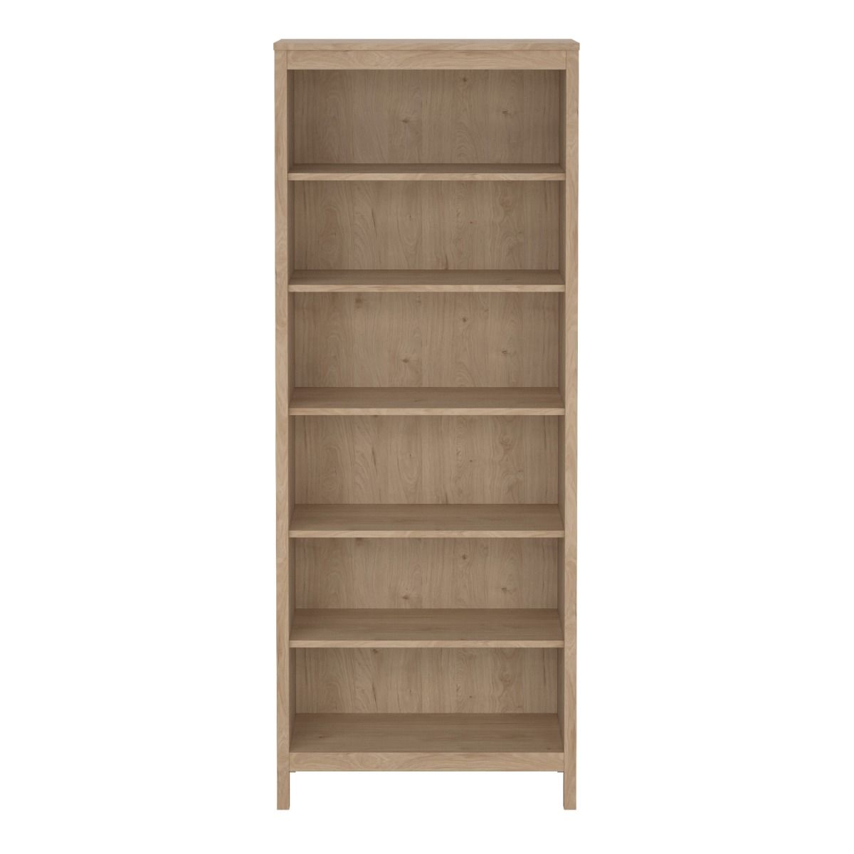 Barcelona Bookcase In Jackson Hickory Oak - Price Crash Furniture