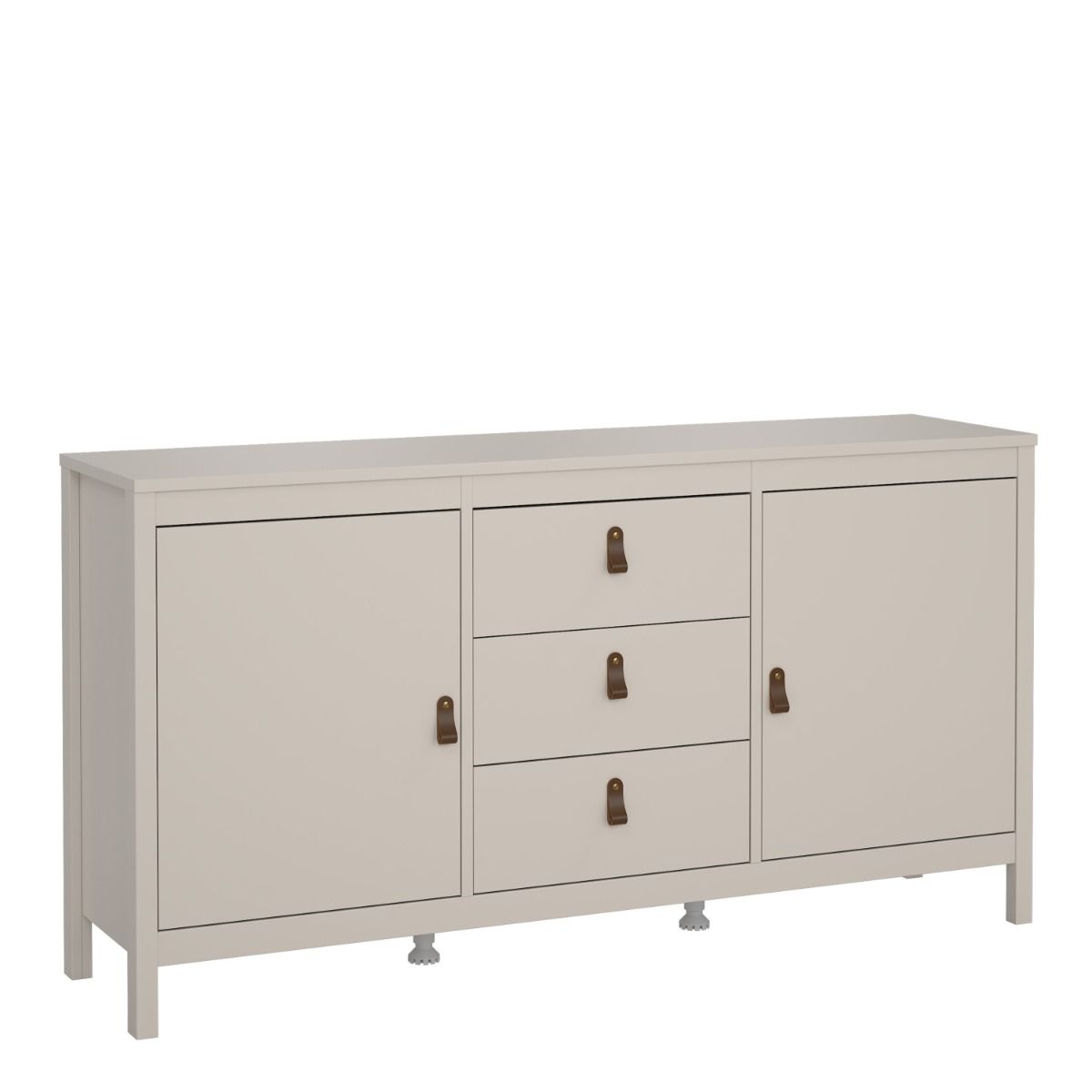 Barcelona Sideboard 2 Doors + 3 Drawers In Cashmere - Price Crash Furniture