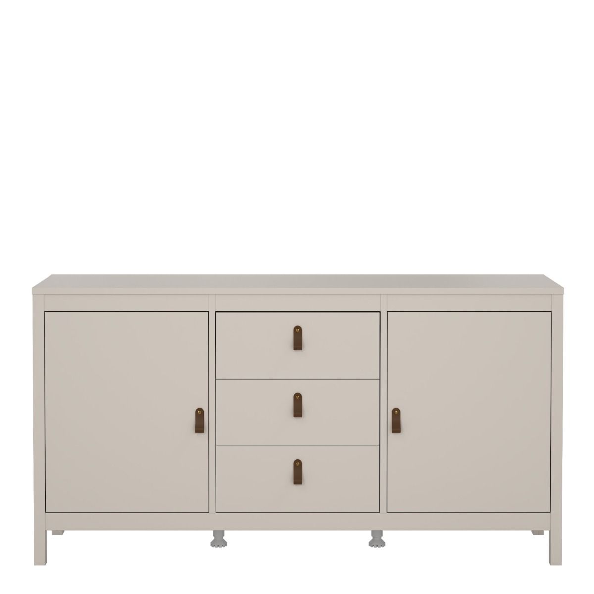 Barcelona Sideboard 2 Doors + 3 Drawers In Cashmere - Price Crash Furniture