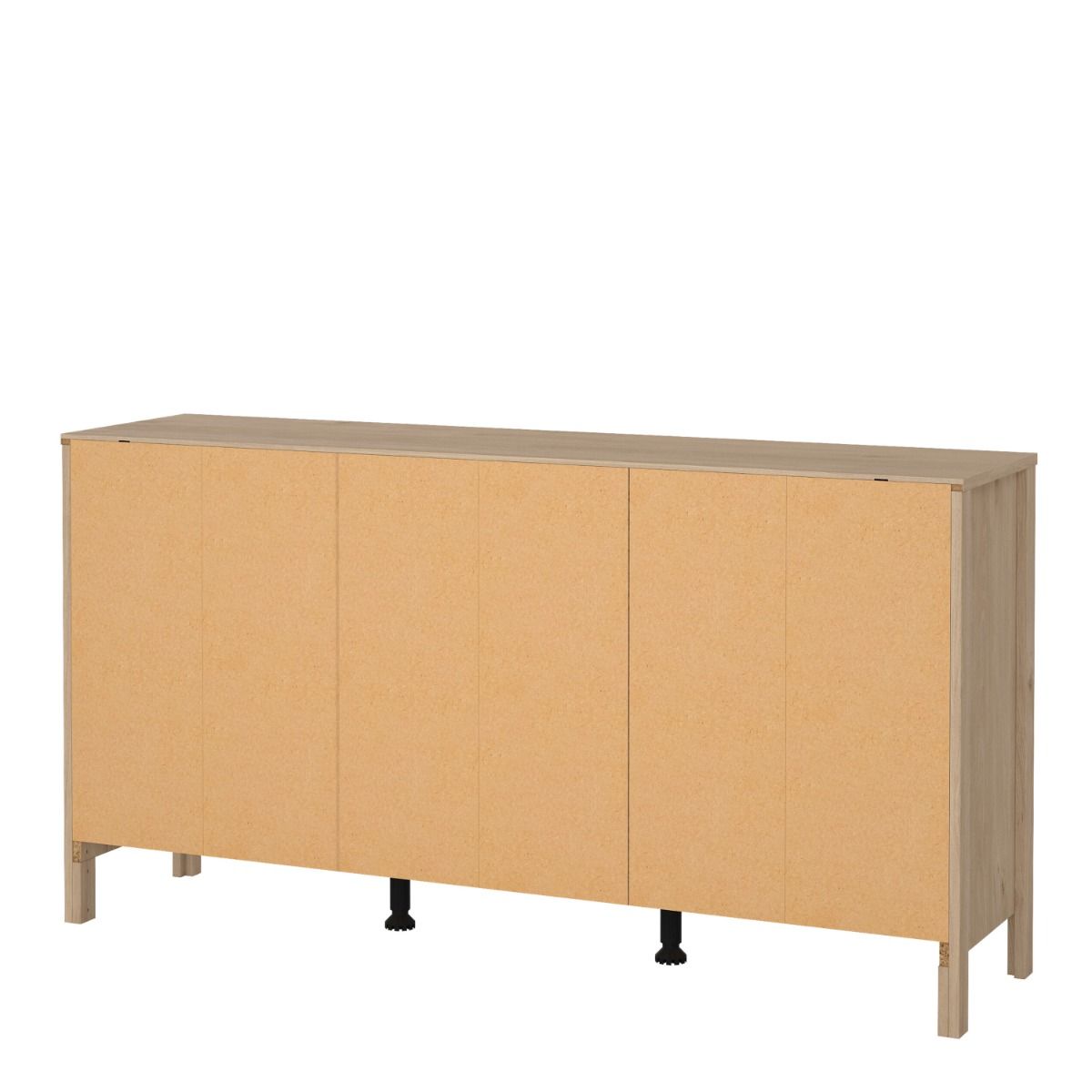 Barcelona Sideboard 2 Doors 3 Drawers In Jackson Hickory Oak - Price Crash Furniture