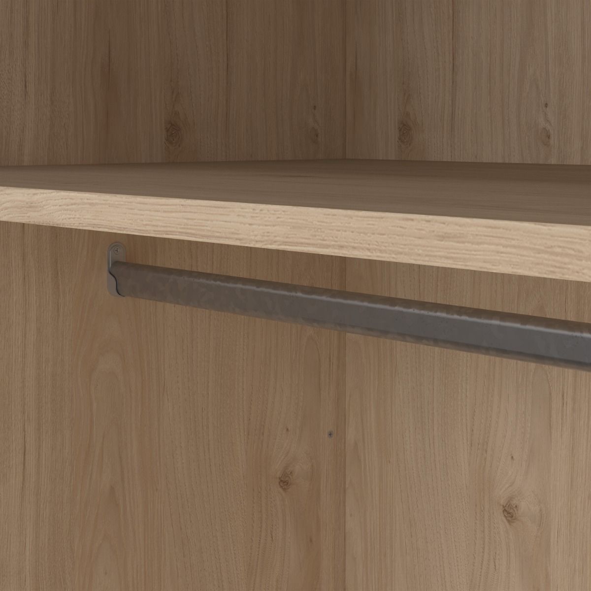 Barcelona Wardrobe With 3 Doors In Jackson Hickory Oak - Price Crash Furniture