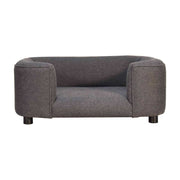 Battleship Tweed Pet Sofa Bed by Artisan Furniture - Price Crash Furniture