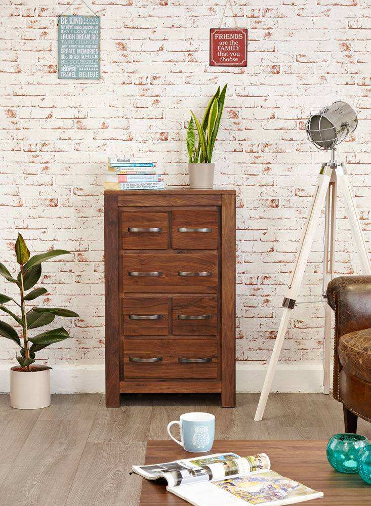 Baumhaus Mayan DVD / CD Storage Chest - CWC17B - Price Crash Furniture