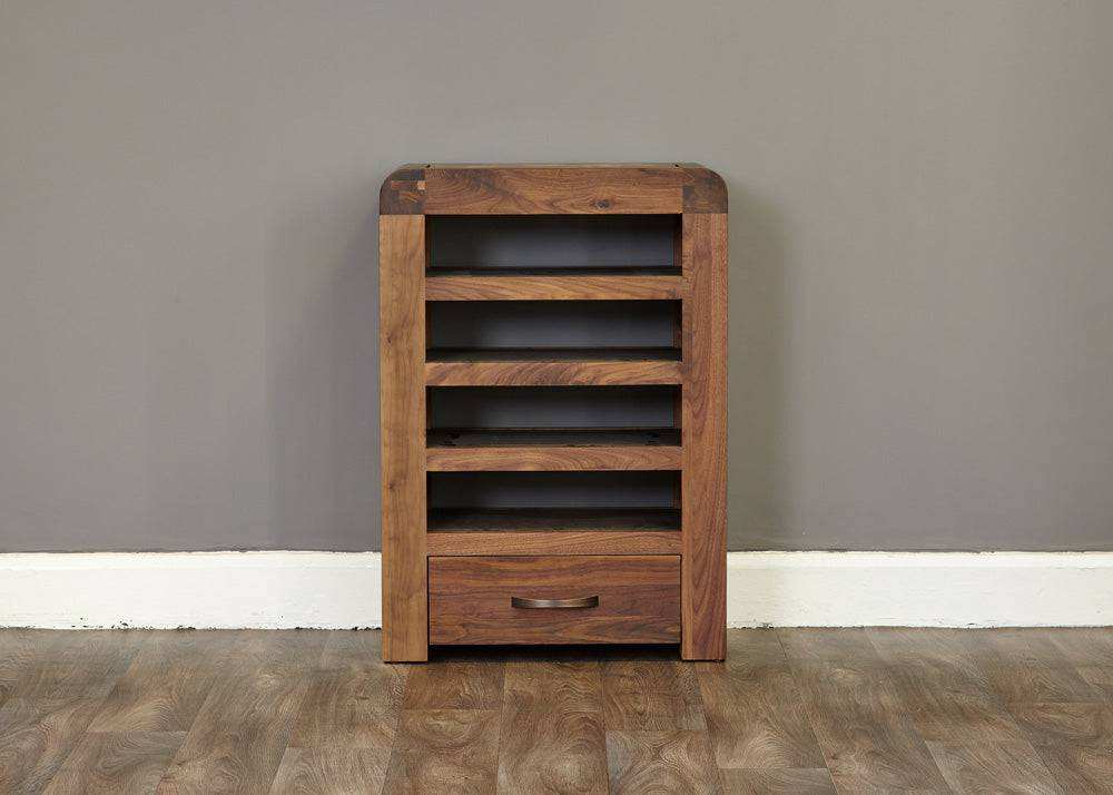 Baumhaus Shiro Walnut Entertainment Unit - Price Crash Furniture