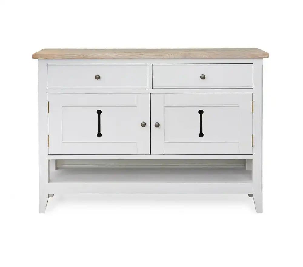 Baumhaus Signature Grey Small Sideboard / Hall Console Shoe Storage Table - Price Crash Furniture
