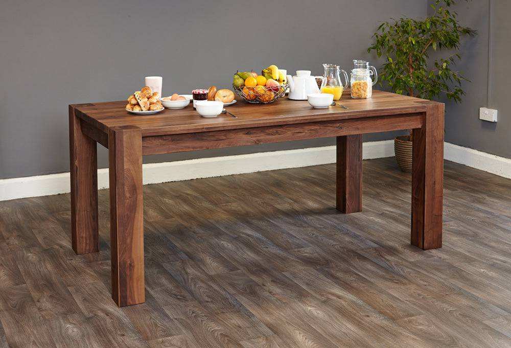 Baumhaus Walnut Large Dining Table (Seats 6 - 8) - Price Crash Furniture