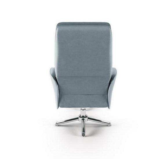 Belding Recliner Office and Lounge Chair plus Stool - Price Crash Furniture