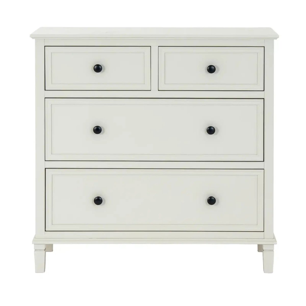 Belmont Bedroom Collection 4 Drawer Chest of Drawers Unit - Price Crash Furniture
