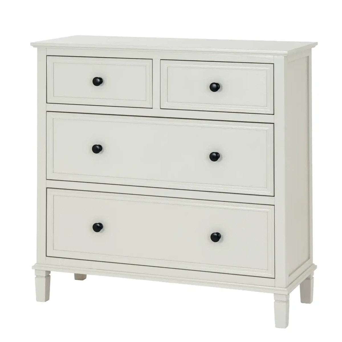 Belmont Bedroom Collection 4 Drawer Chest of Drawers Unit - Price Crash Furniture