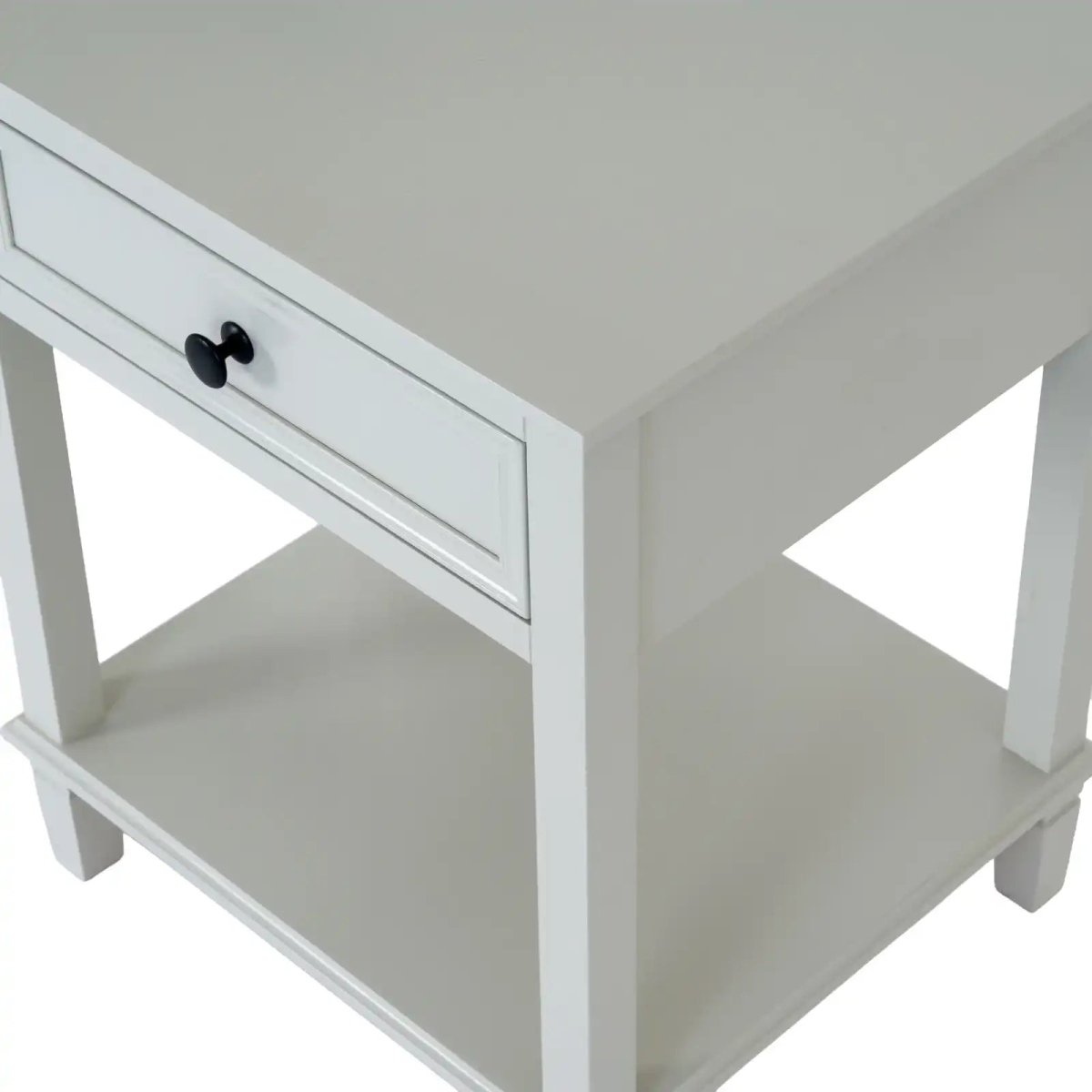 Belmont Collection 1 Drawer Side Table - Price Crash Furniture