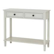 Belmont Collection 2 Drawer Hallway Console Table - Price Crash Furniture