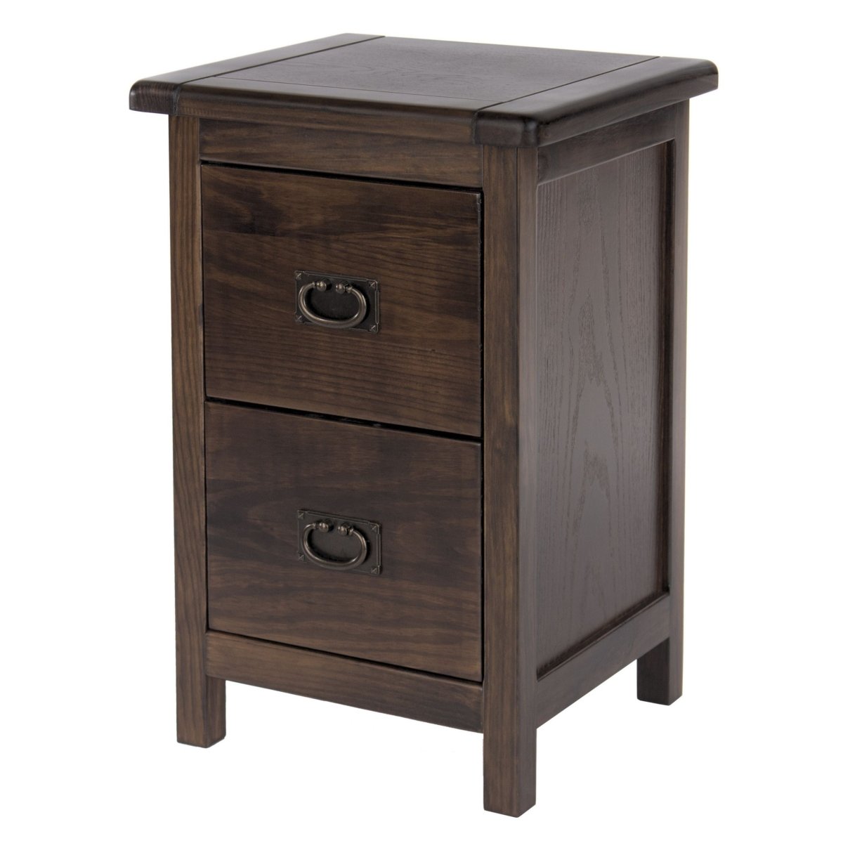 Boston 2 Drawer Petite Bedside Cabinet - Price Crash Furniture