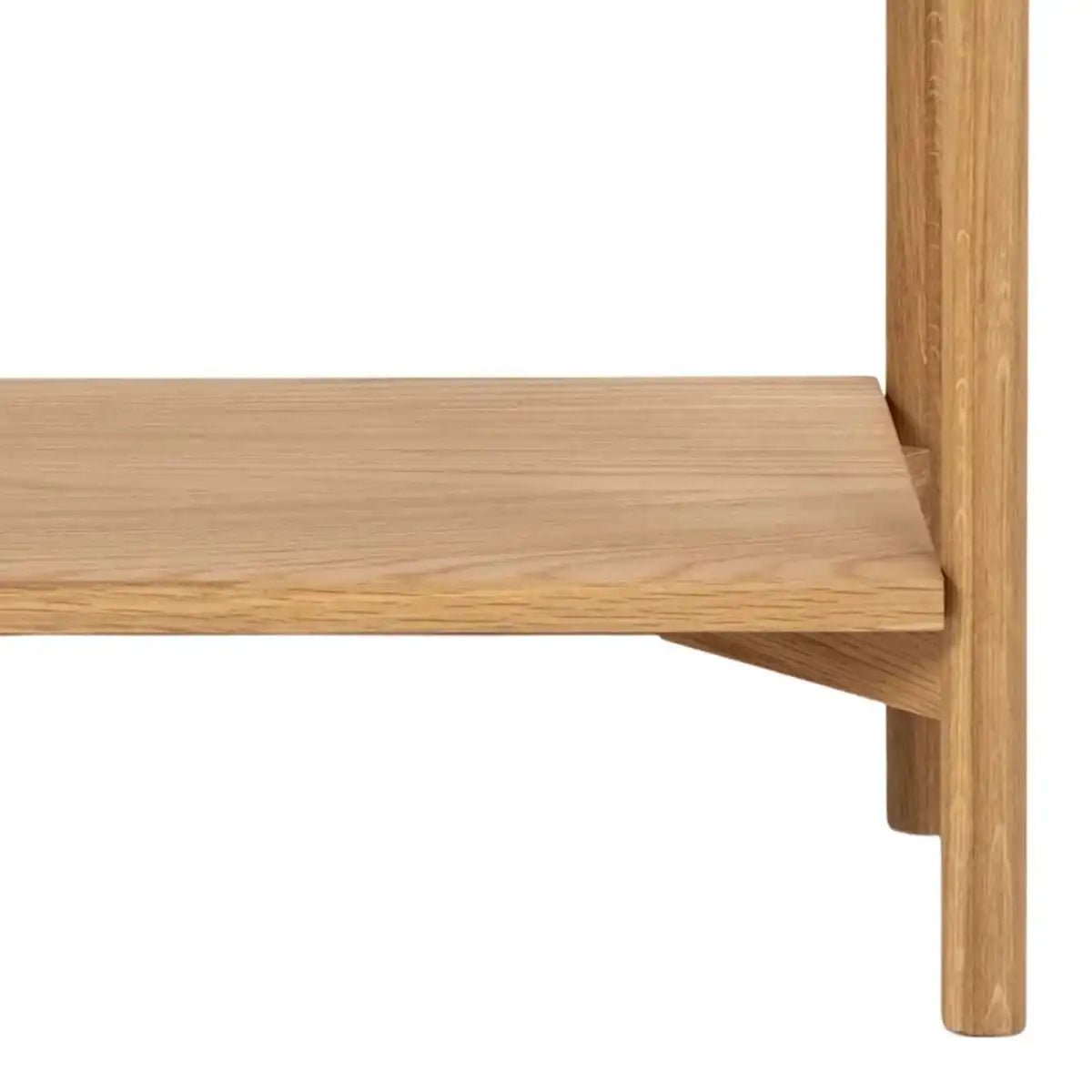 Braidwood Tall Bookcase With 4 Shelves In Oak - Price Crash Furniture