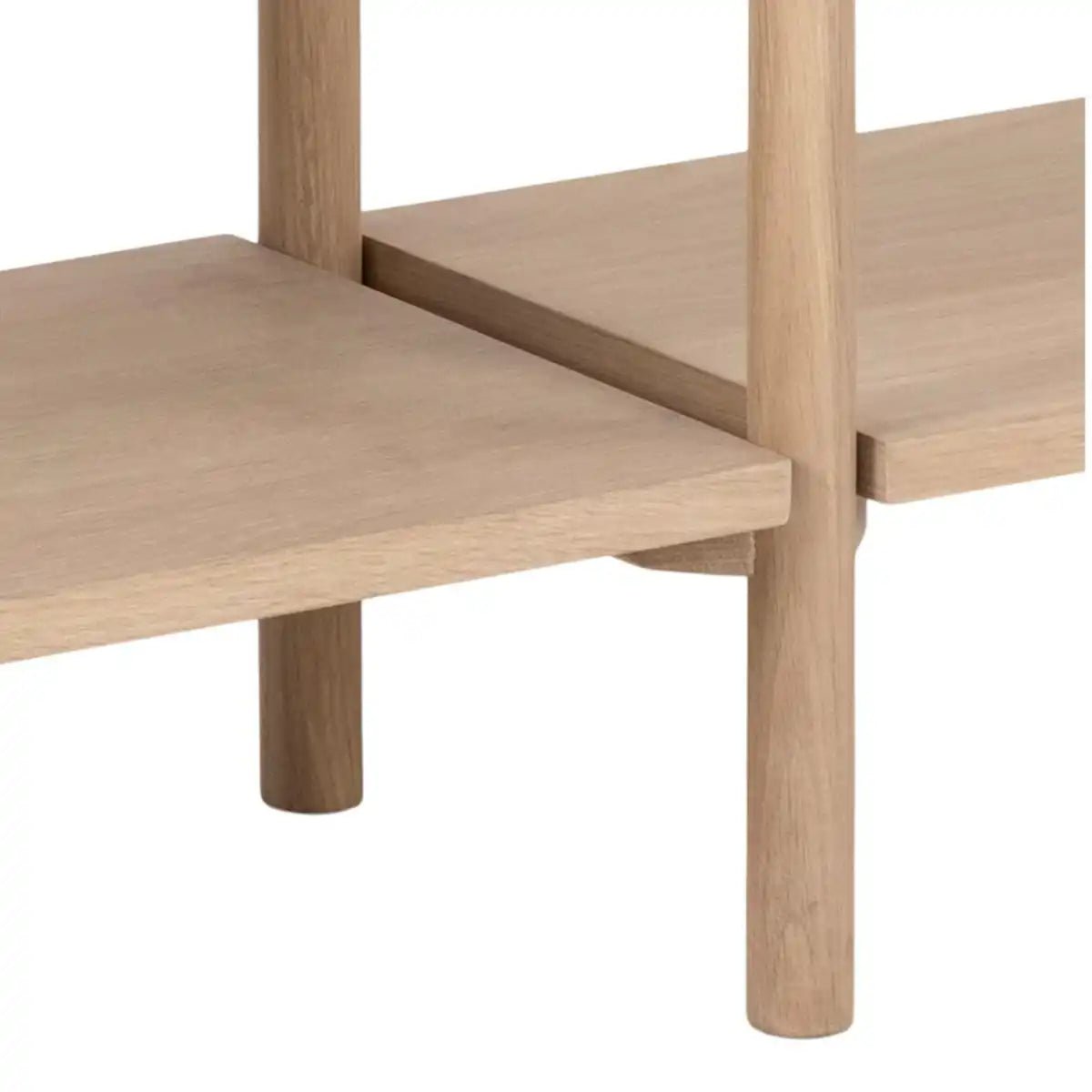Braidwood Wide Bookcase With 4 Shelves In White - Price Crash Furniture