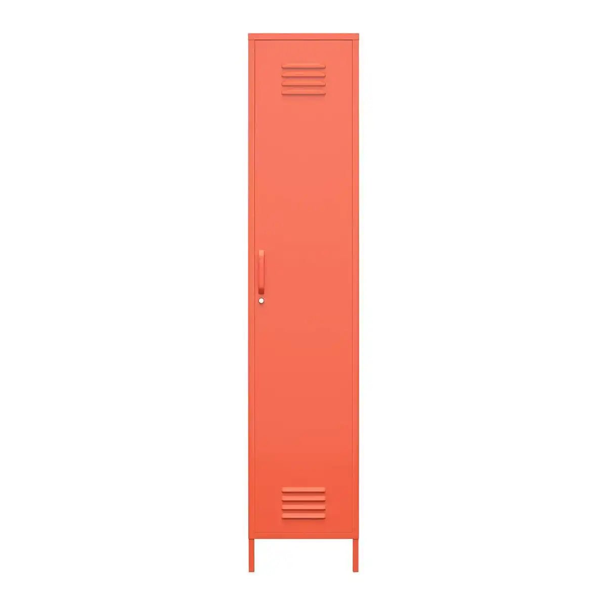 Cache Single Metal Locker Storage Cabinet in Mint by Dorel Novogratz - Price Crash Furniture