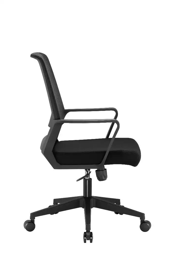Cambridge Office Chair - Black - Price Crash Furniture