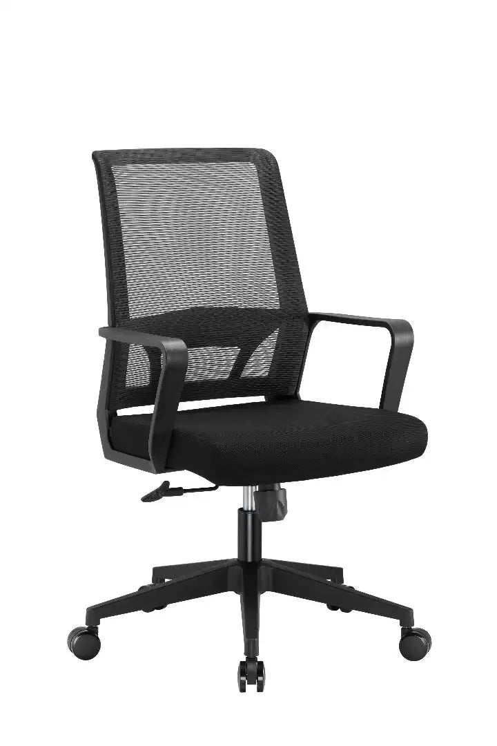 Cambridge Office Chair - Black - Price Crash Furniture