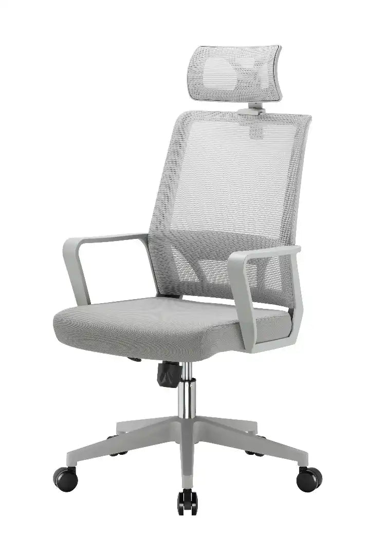 Cambridge Plus Office Chair - Grey - Price Crash Furniture