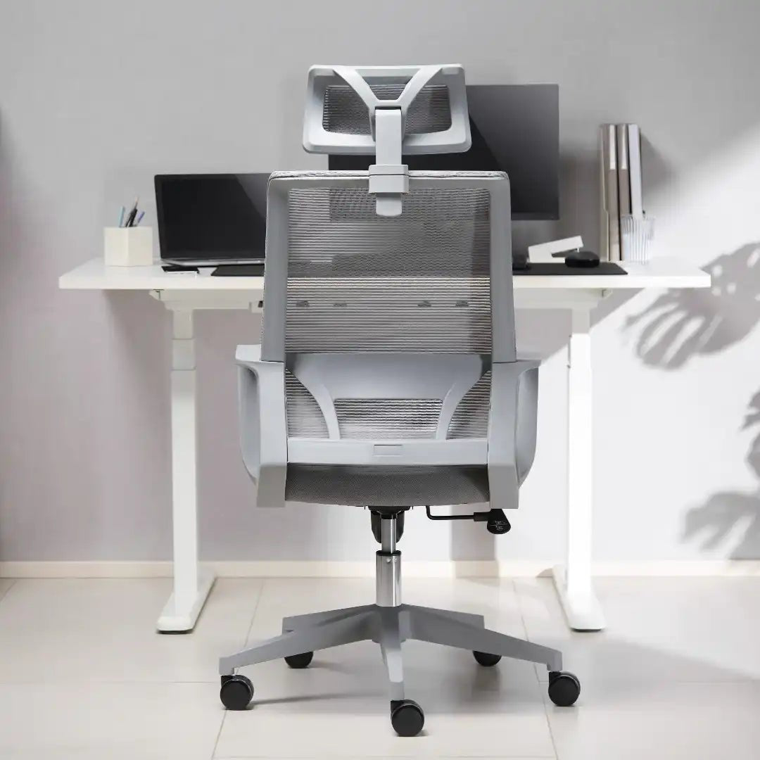 Cambridge Plus Office Chair - Grey - Price Crash Furniture