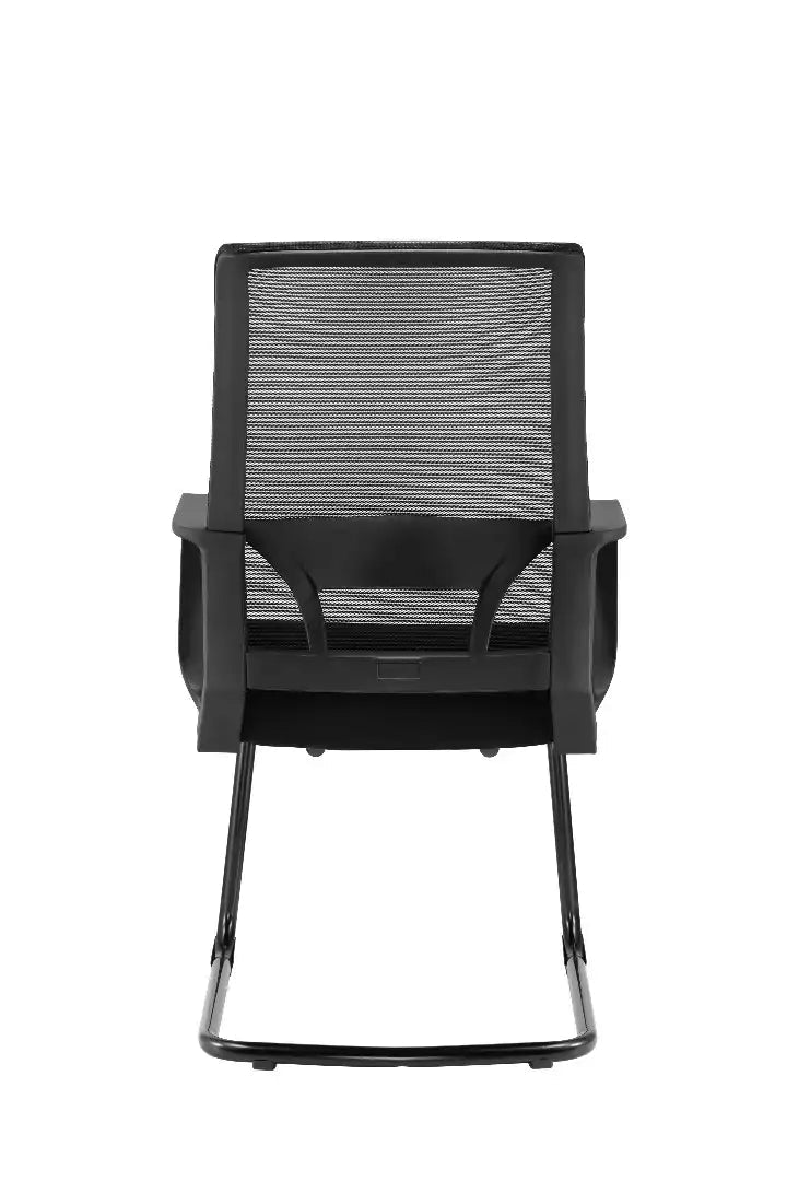 Cambridge Visitor Office Chair, Black (pair) - Price Crash Furniture