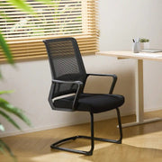 Cambridge Visitor Office Chair, Black (pair) - Price Crash Furniture