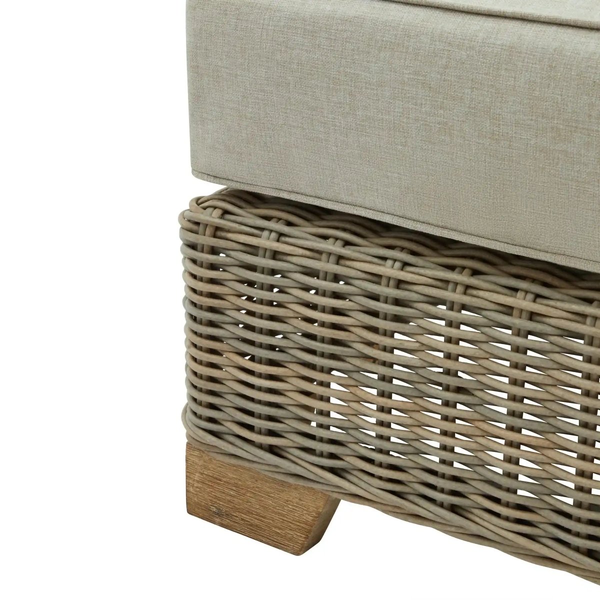 Capri Collection Outdoor Foot Stool - Price Crash Furniture