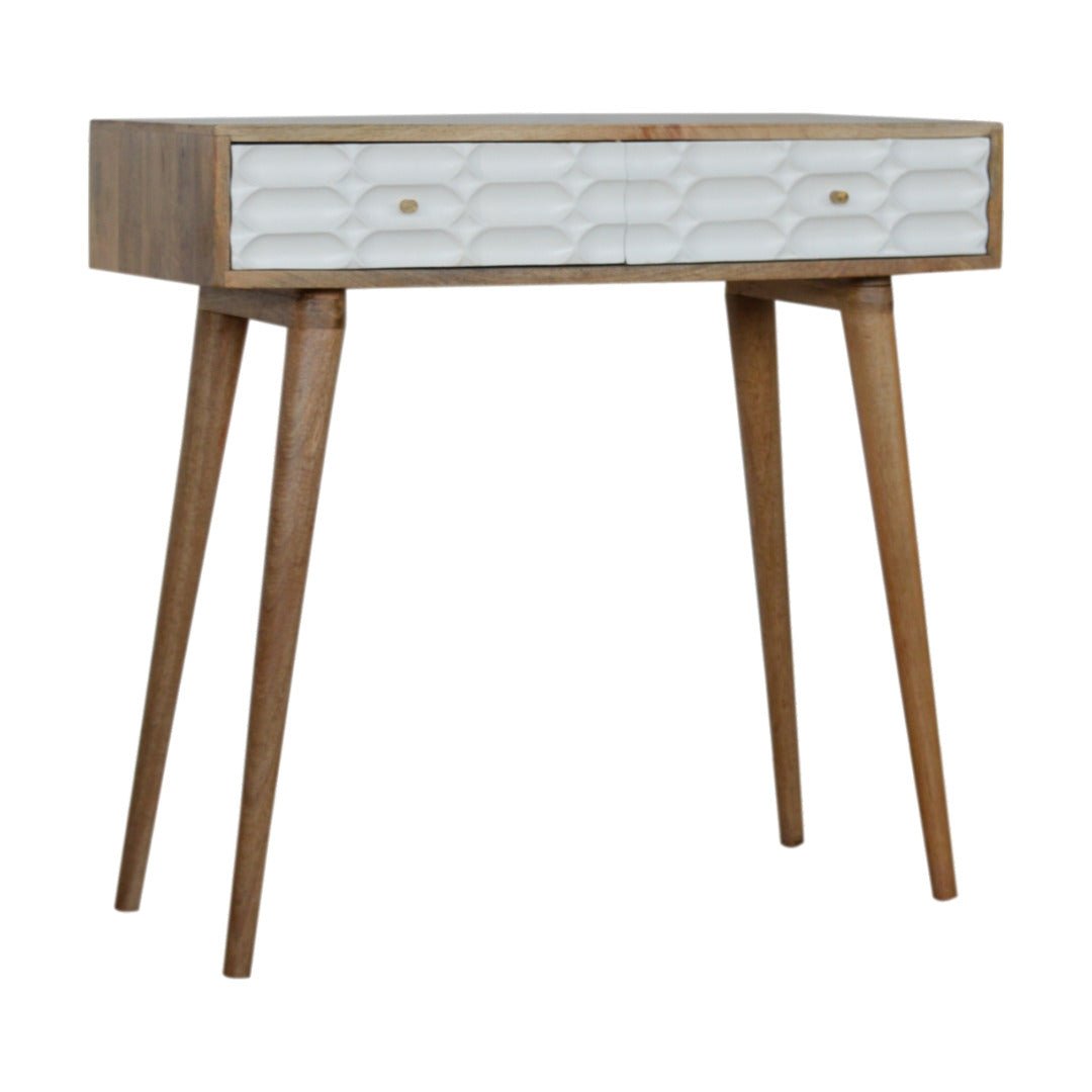 Capsule Carved Console Table - Price Crash Furniture