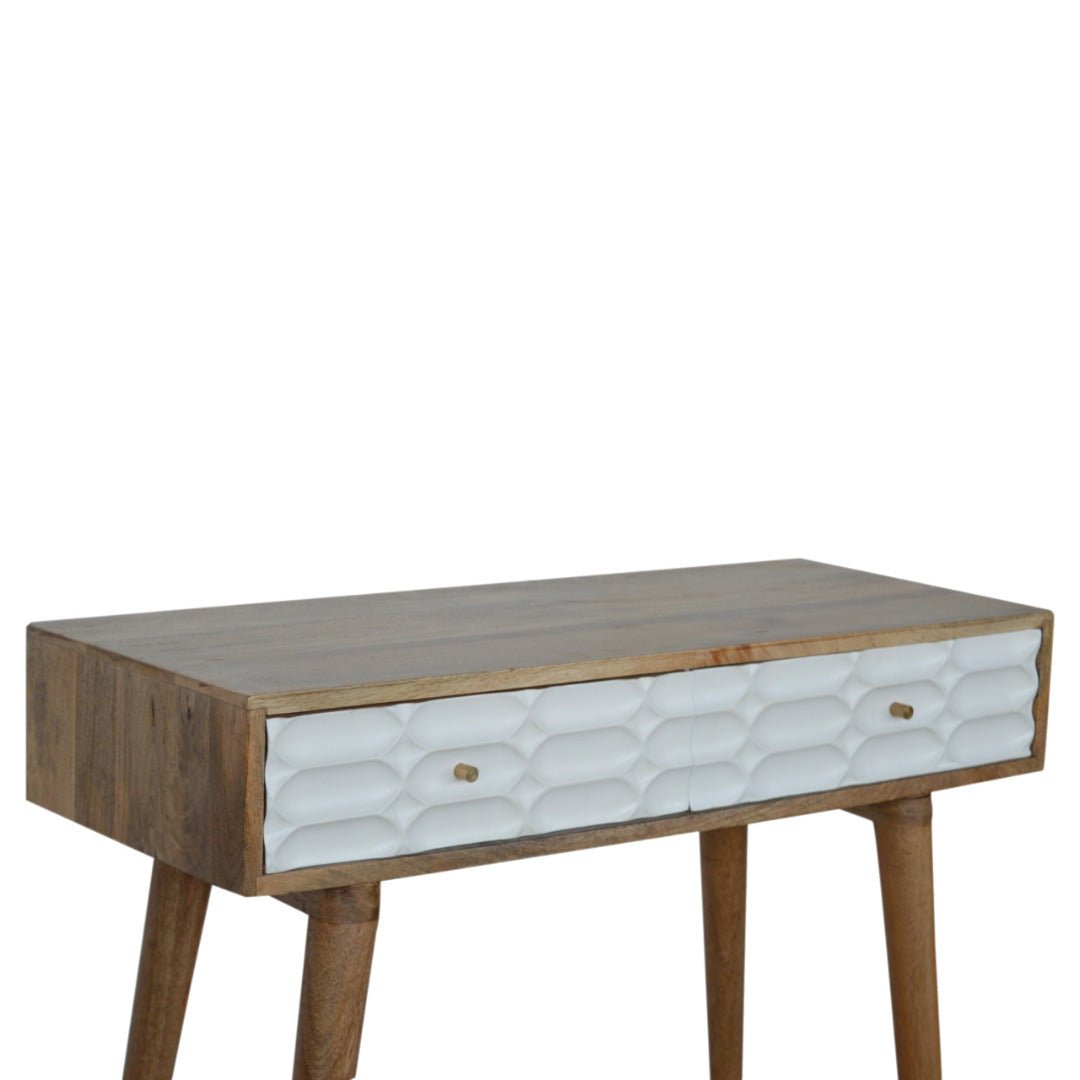 Capsule Carved Console Table - Price Crash Furniture