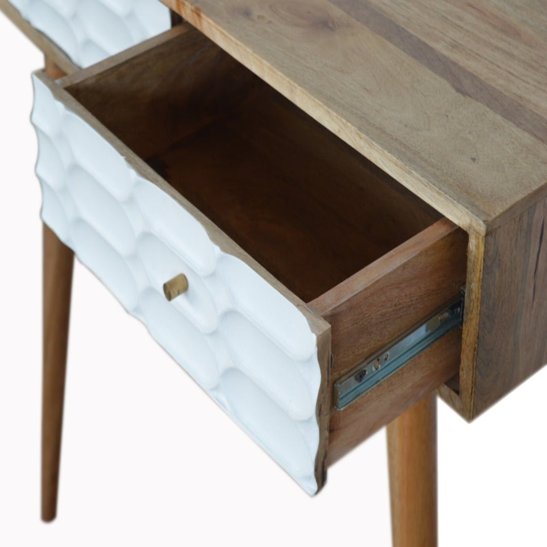 Capsule Carved Console Table - Price Crash Furniture