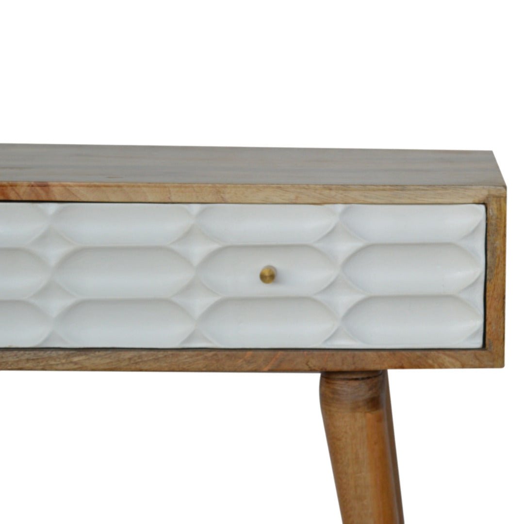 Capsule Carved Console Table - Price Crash Furniture