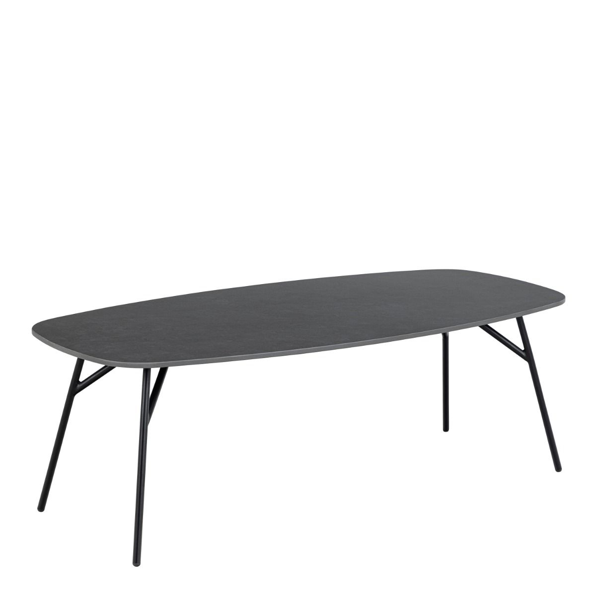 Caracas Ceramic Coffee Table In Black - Price Crash Furniture