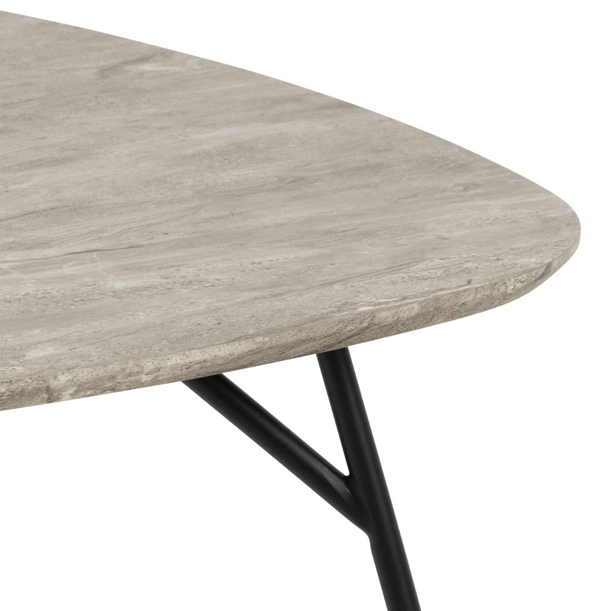 Caracas Coffee Table With Grey Marble Effect - Price Crash Furniture