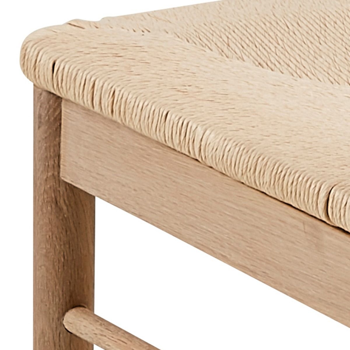 Cassandra Dining Chair With Armrest In White Oak Set Of 2 - Price Crash Furniture