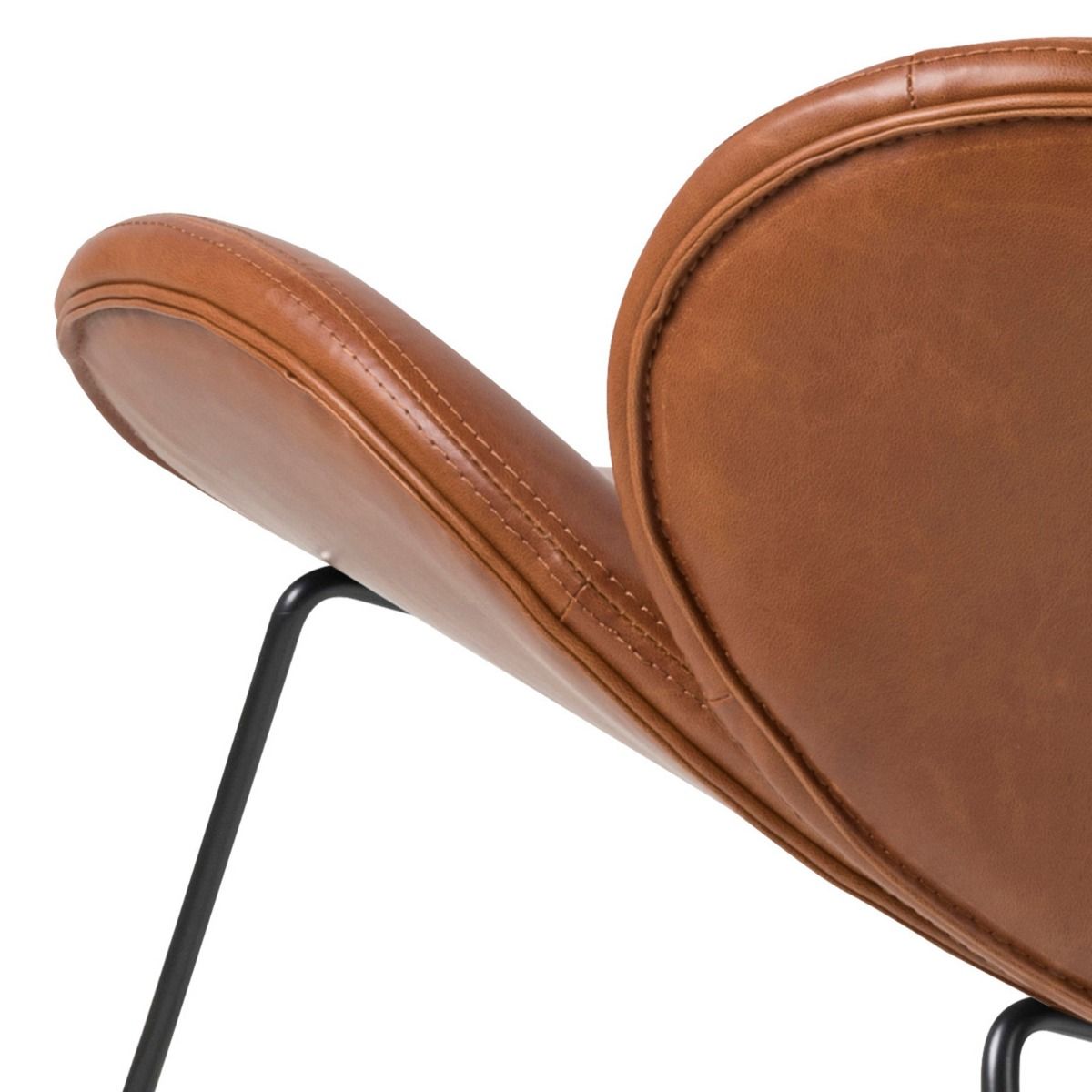 Cazar Lounge Accent Chair In Brown - Price Crash Furniture