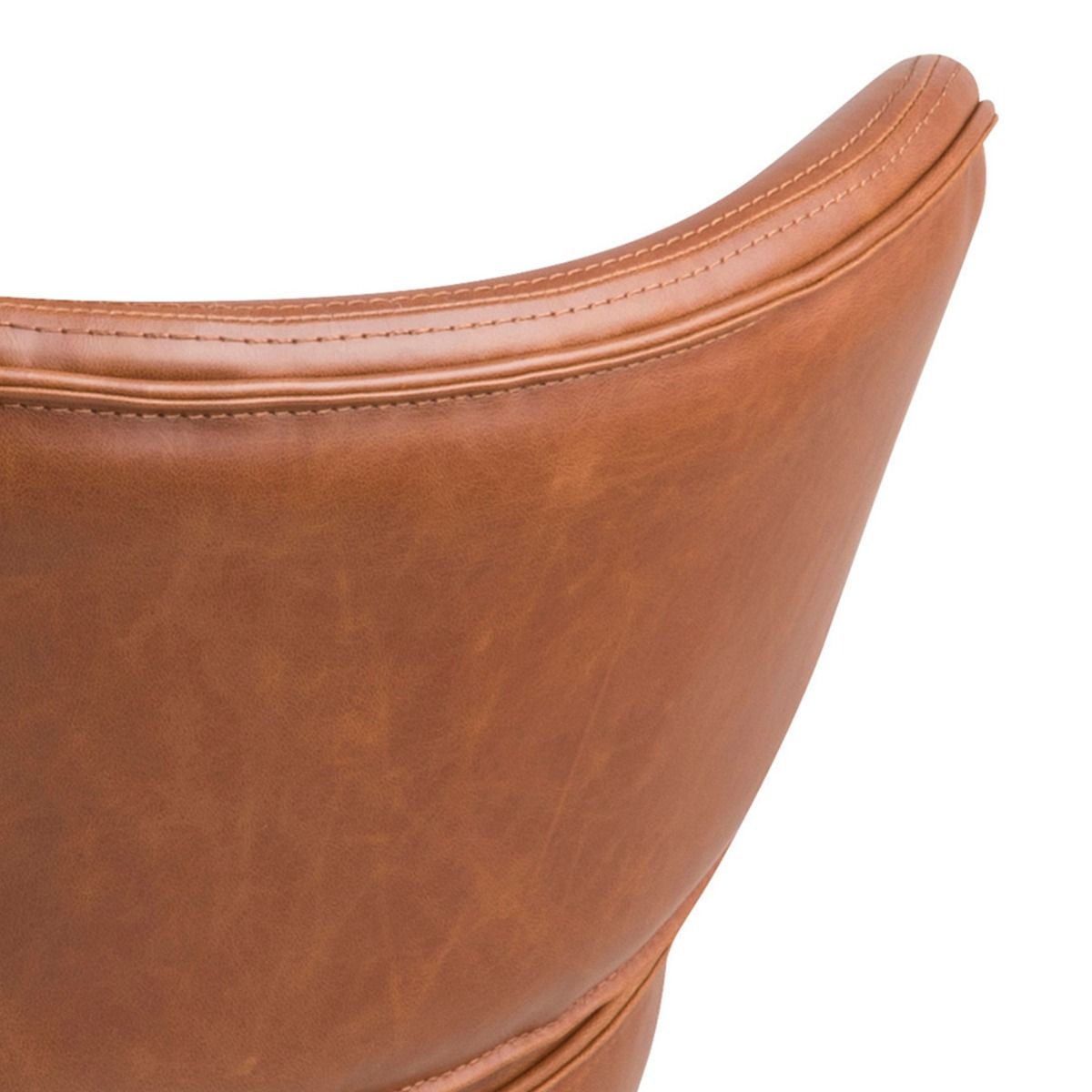 Cazar Lounge Accent Chair In Brown - Price Crash Furniture