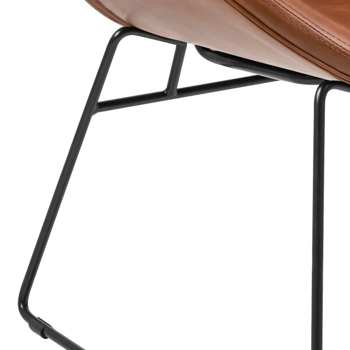 Cazar Lounge Accent Chair In Brown - Price Crash Furniture