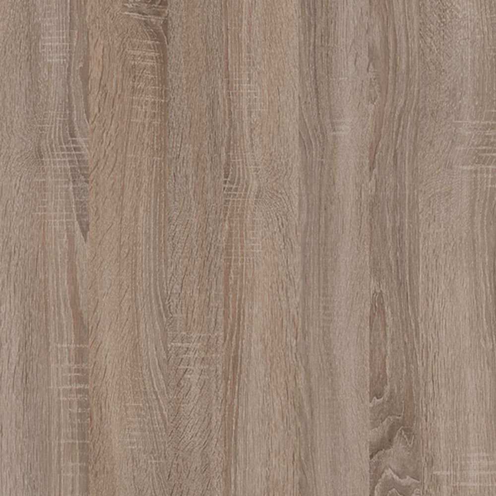 Chelsea Living 1 Drawer 2 Door Sideboard In White With A Truffle Oak Trim - Price Crash Furniture