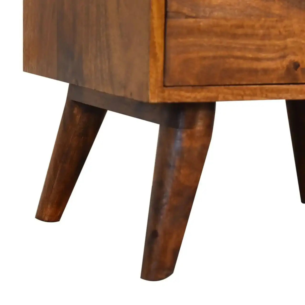 Chestnut Gallery Back Bedside by Artisan Furniture - Price Crash Furniture