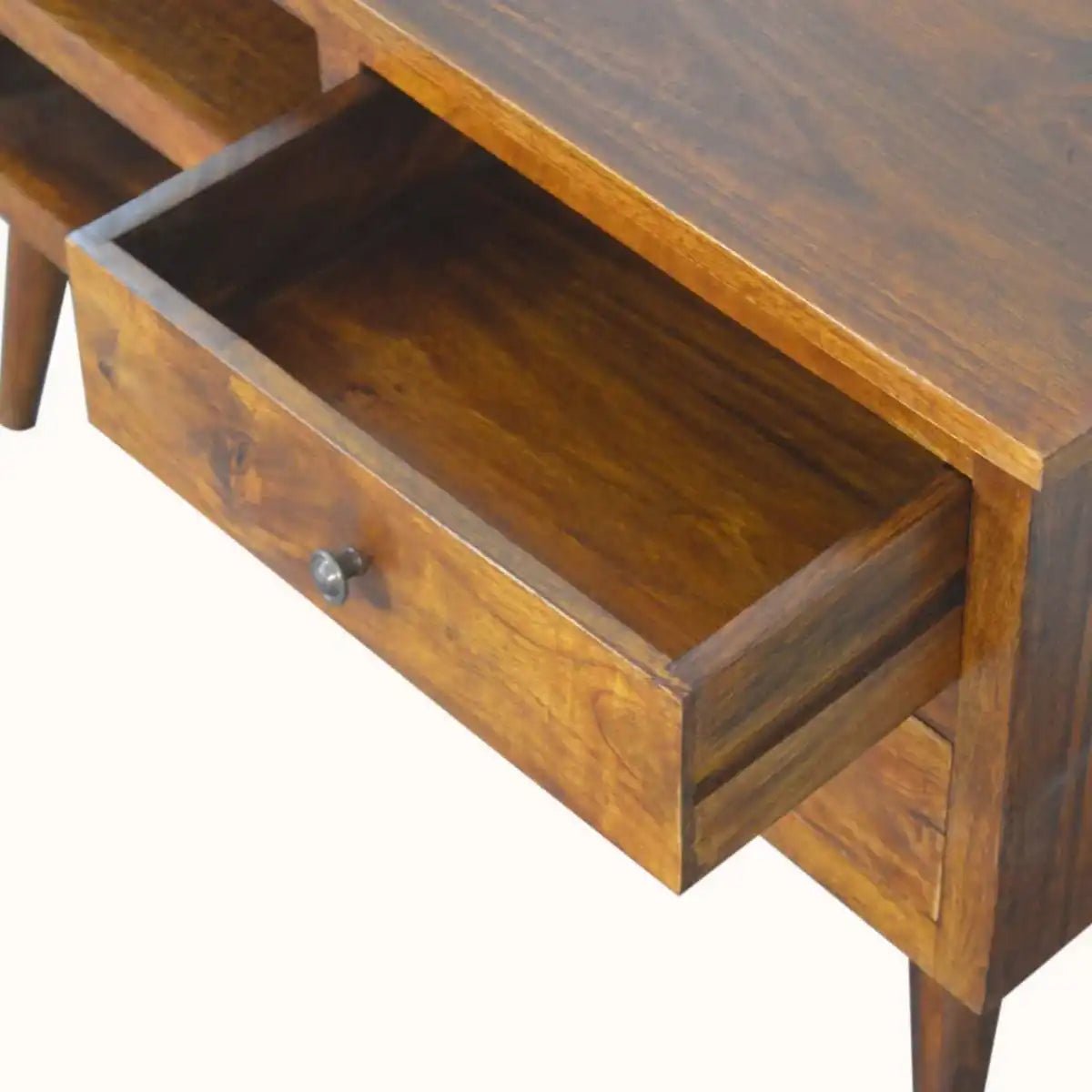Chestnut Nordic Style TV Unit - Price Crash Furniture