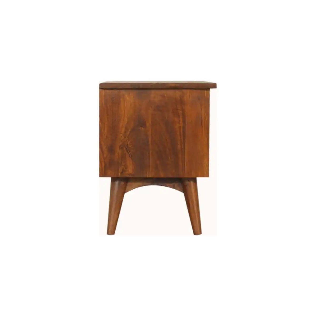 Chestnut Nordic Style TV Unit - Price Crash Furniture