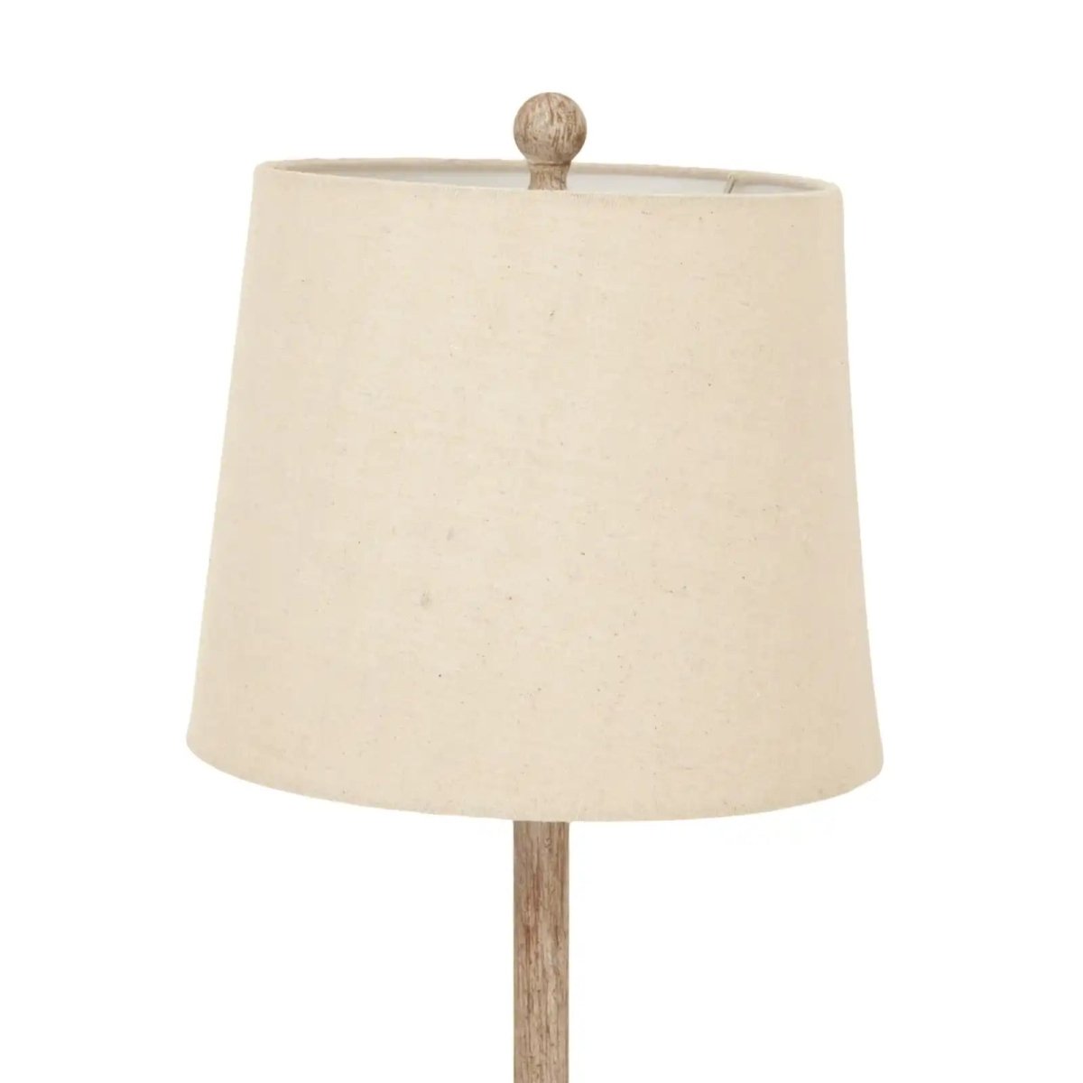 Chiaro Candlestick Table Lamp With Linen Shade - Price Crash Furniture