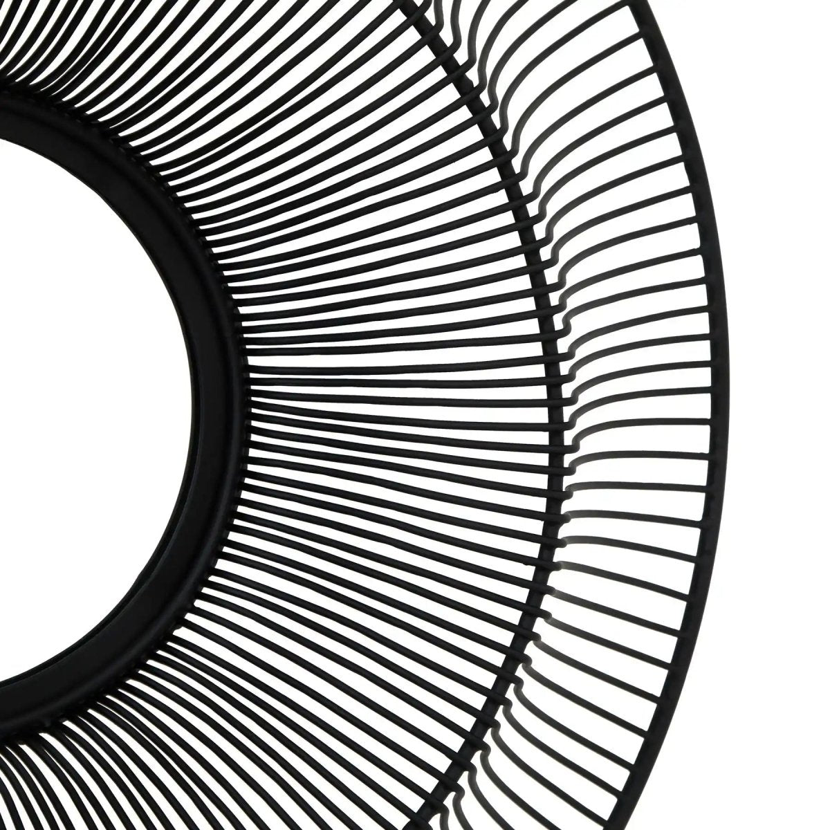 Chico Black Wire Mirror - Price Crash Furniture
