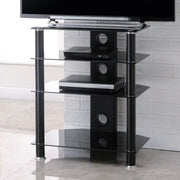 Classik HiFi Rack in Black - Price Crash Furniture