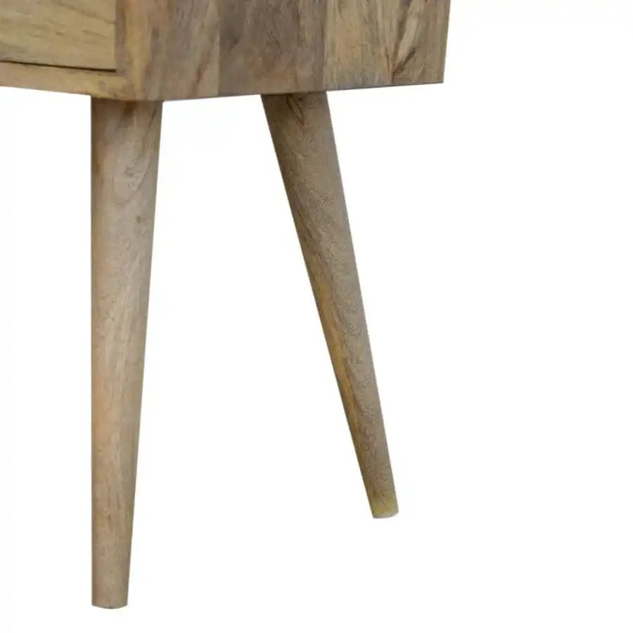 Compact Modern Oak - ish Bedside - Price Crash Furniture