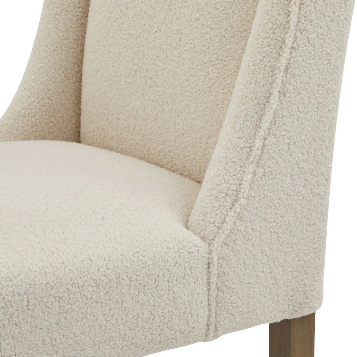 Compton Boucle Dining Chair - Price Crash Furniture