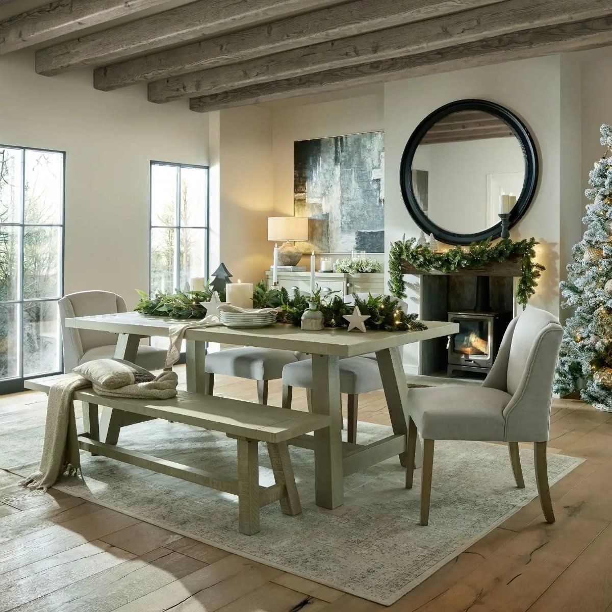 Compton Grey Dining Chair - Price Crash Furniture