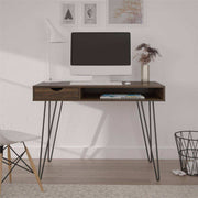 Concord Desk in Walnut by Dorel - Price Crash Furniture