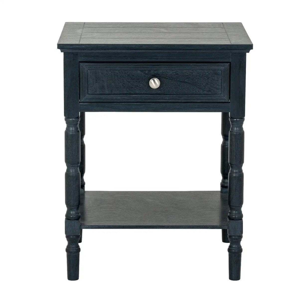Contour Collection 1 Drawer Side Table - Price Crash Furniture
