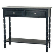 Contour Collection 2 Drawer Hallway Console Table - Price Crash Furniture